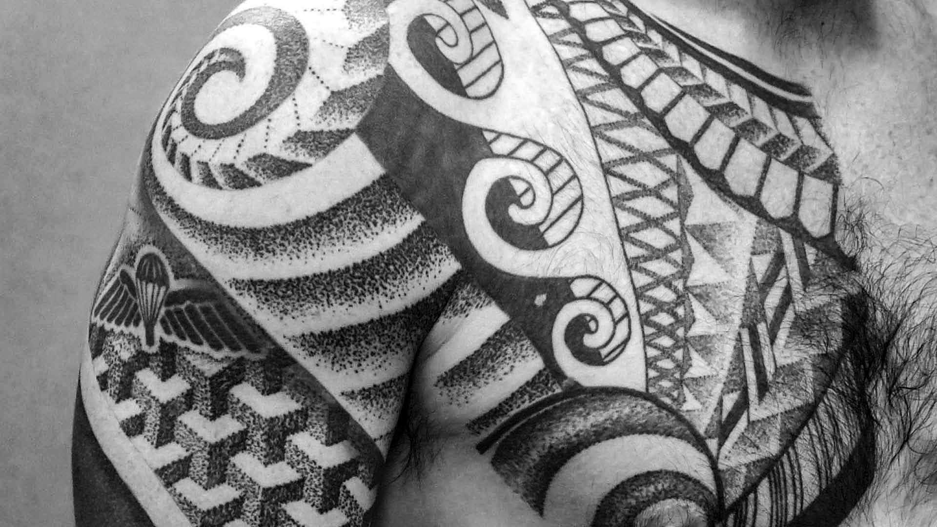 gareth parry tattoo portfolio openers black work
